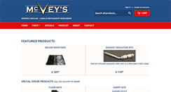 Desktop Screenshot of mcveys.com